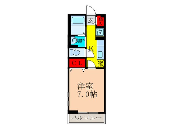 カルム メゾンの物件間取画像